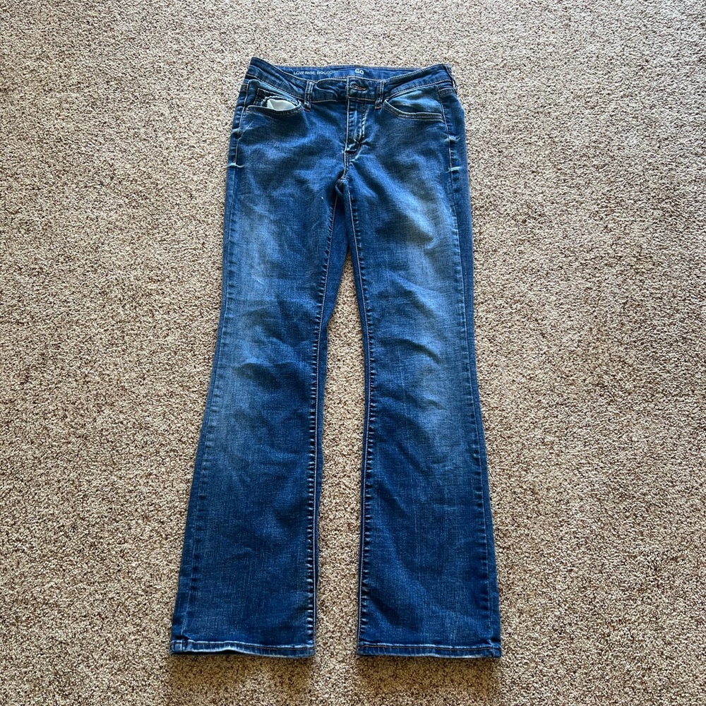 Low rise bootcut women’s jeans